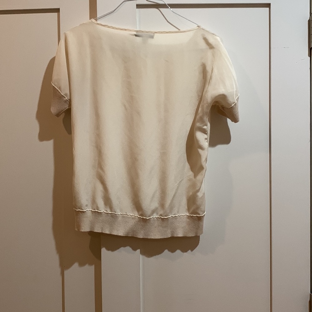 Banana republic cream shirt - Picture 2 of 5
